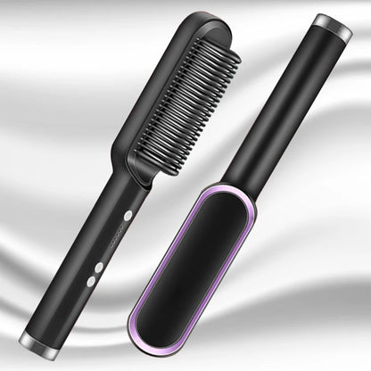 Brosse lissante électrique professionnelle en céramique à chauffage rapide