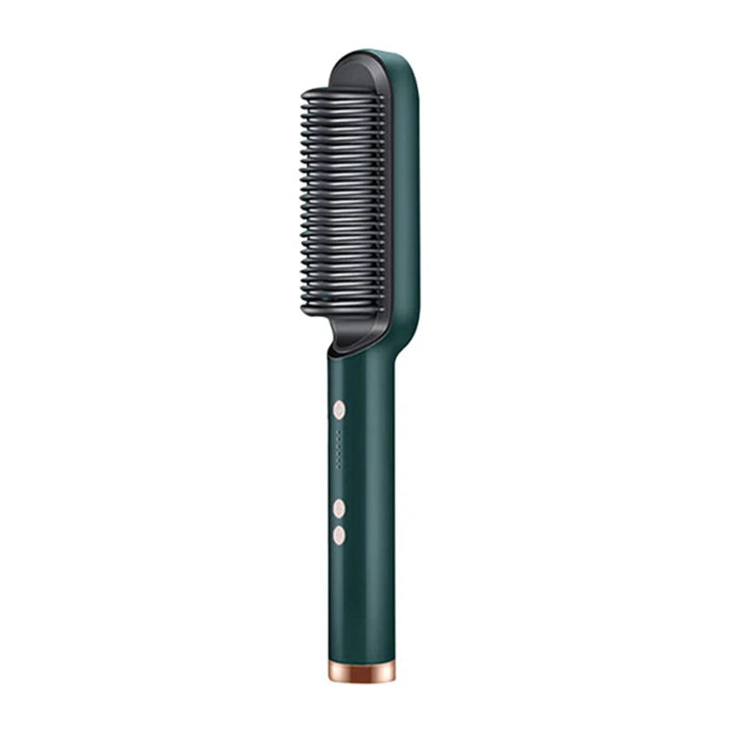 Brosse lissante électrique professionnelle en céramique à chauffage rapide